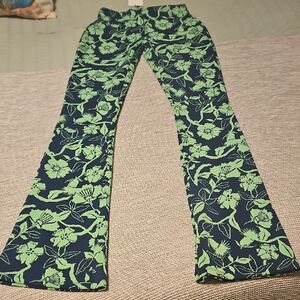 Zara - Colorful Flared Pants - Size Small